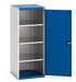 Cubio Cupboard With Perfo Doors & 3 Shelves (WxDxH: 650x650x1600mm) - Part No:40019158