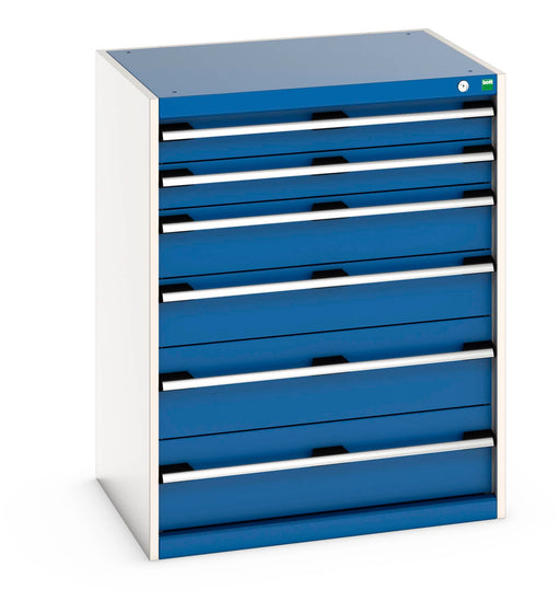 Cubio Drawer Cabinet With 6 Drawers (WxDxH: 800x650x1000mm) - Part No:40020049