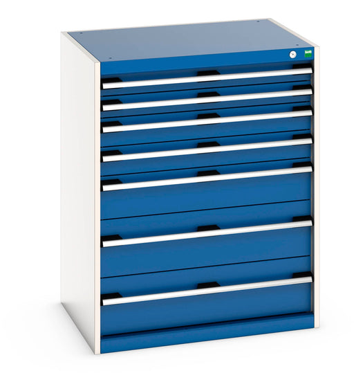 Cubio Drawer Cabinet With 7 Drawers (WxDxH: 800x650x1000mm) - Part No:40020053