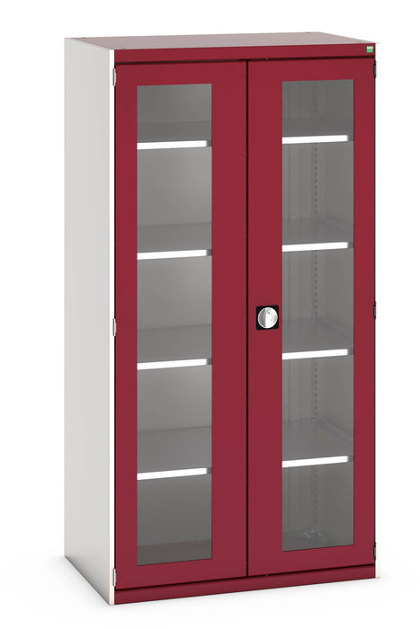 Bott Cubio Cupboard With Window Doors & 4 Shelves (WxDxH: 1050x650x2000mm) - Part No:40021134
