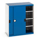 Cubio Cupboard With Sliding Doors, & 3 Shelves (WxDxH: 1050x650x1200mm) - Part No:40021139