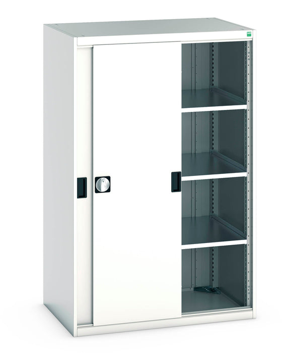 Bott Cubio Cupboard With Perfo Doors & 3 Shelves (WxDxH: 1050x650x1600mm) - Part No:40021214