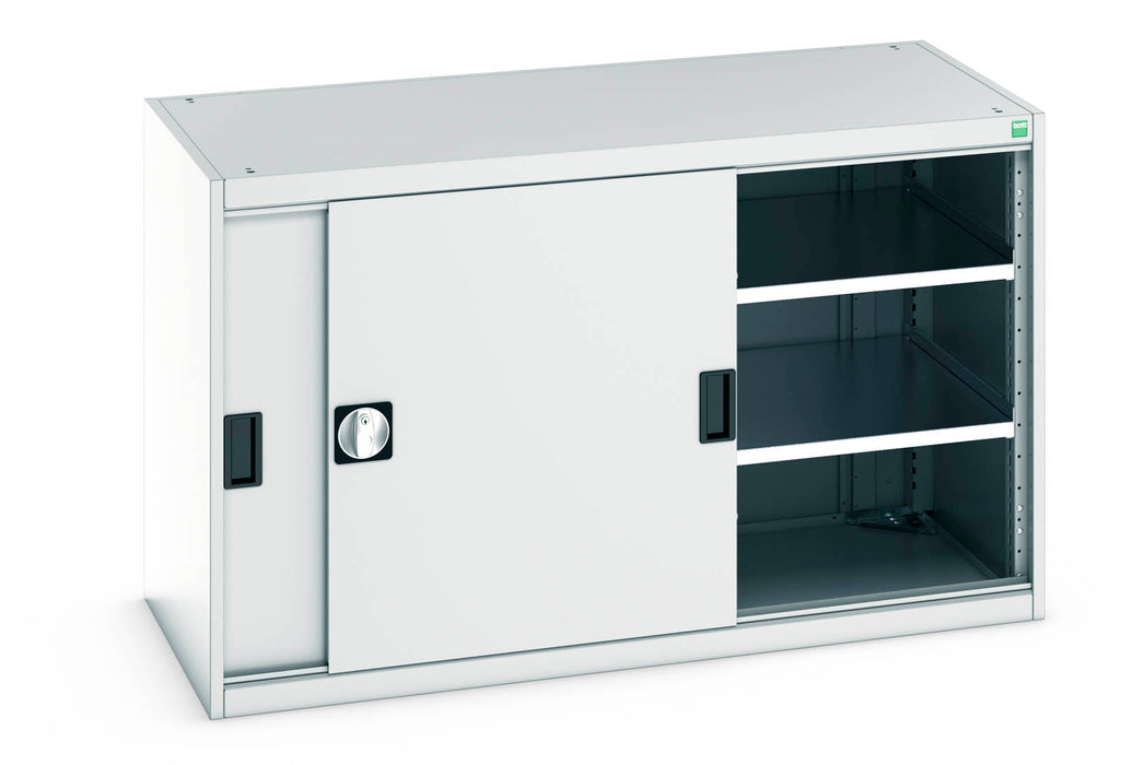 Bott Cubio Cupboard With Sliding Doors & 2 Shelves (WxDxH: 1300x650x800mm) - Part No:40022061