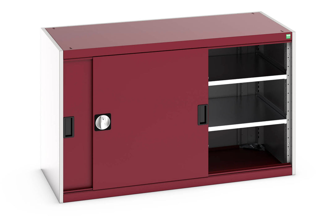 Bott Cubio Cupboard With Sliding Doors & 2 Shelves (WxDxH: 1300x650x800mm) - Part No:40022061