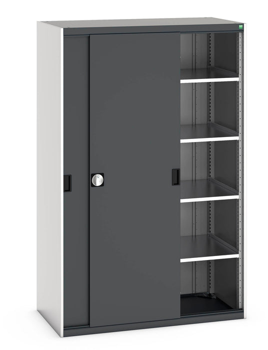 Bott Cubio Cupboard With Sliding Doors & 4 Shelves (WxDxH: 1300x650x2000mm) - Part No:40022065