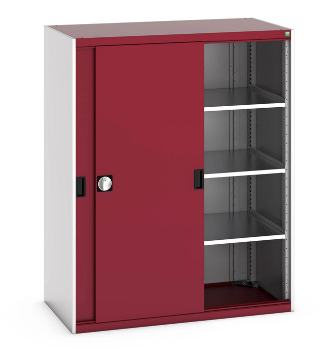 Bott Cubio Cupboard With Sliding Doors & 3 Shelves (WxDxH: 1300x650x1600mm) - Part No:40022094