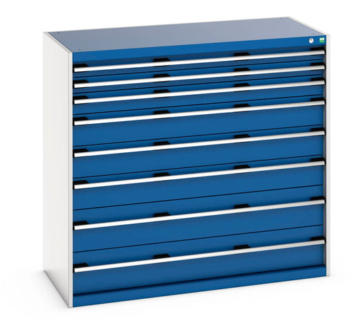 Cubio Drawer Cabinet With 8 Drawers (200Kg) (WxDxH: 1300x650x1200mm) - Part No:40022130