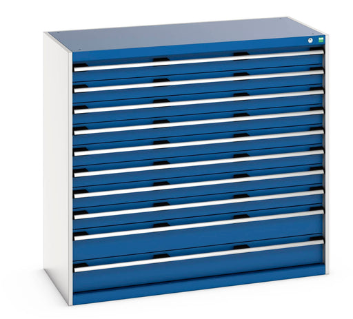Cubio Drawer Cabinet With 10 Drawers (WxDxH: 1300x650x1200mm) - Part No:40022131