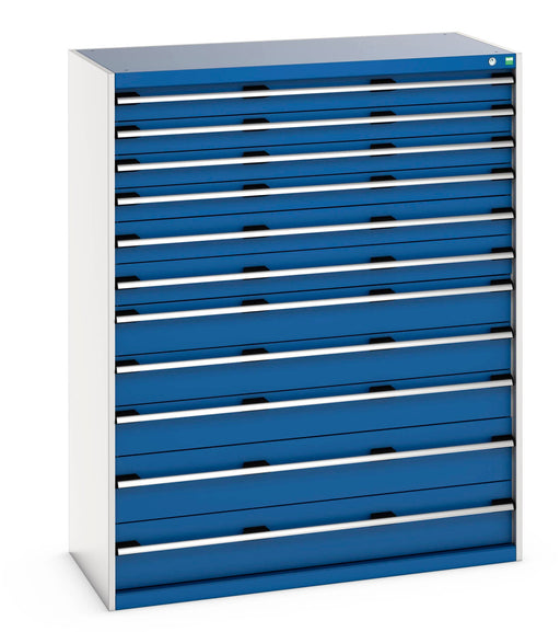 Cubio Drawer Cabinet With 11 Drawers (200Kg) (WxDxH: 1300x650x1600mm) - Part No:40022136