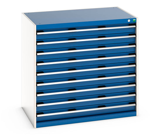 Cubio Drawer Cabinet With 9 Drawers (200Kg) (WxDxH: 1050x750x1000mm) - Part No:40029028