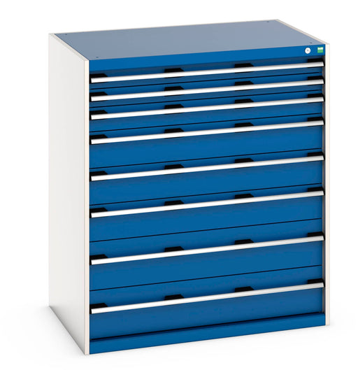 Cubio Drawer Cabinet With 8 Drawers (200Kg) (WxDxH: 1050x750x1200mm) - Part No:40029032