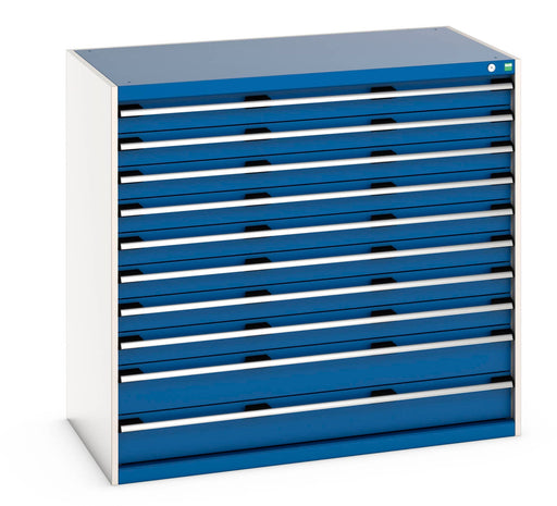 Cubio Drawer Cabinet With 10 Drawers (WxDxH: 1300x750x1200mm) - Part No:40030025