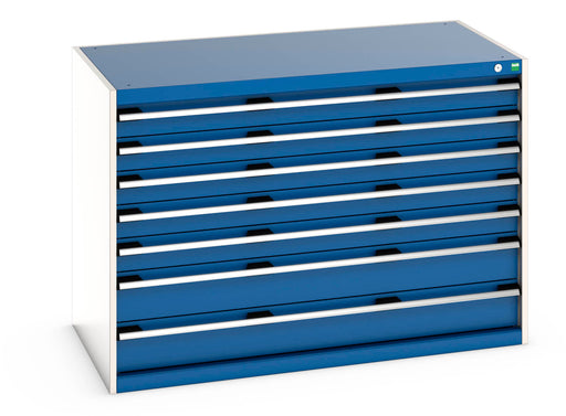 Cubio Drawer Cabinet With 7 Drawers (200Kg) (WxDxH: 1300x750x900mm) - Part No:40030088