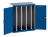 Cubio Cupboard Perfo Doors, 4X Sliding Perfo Panels (WxDxH: 1050x650x1200mm) - Part No:40301005
