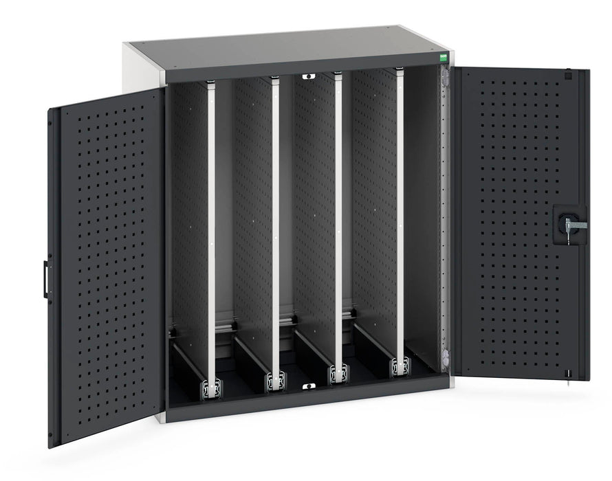 Bott Cubio Cupboard Perfo Doors, 4X Sliding Perfo Panels (WxDxH: 1050x650x1200mm) - Part No:40301005
