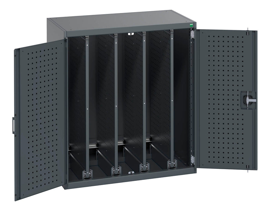 Bott Cubio Cupboard Perfo Doors, 4X Sliding Perfo Panels (WxDxH: 1050x650x1200mm) - Part No:40301005