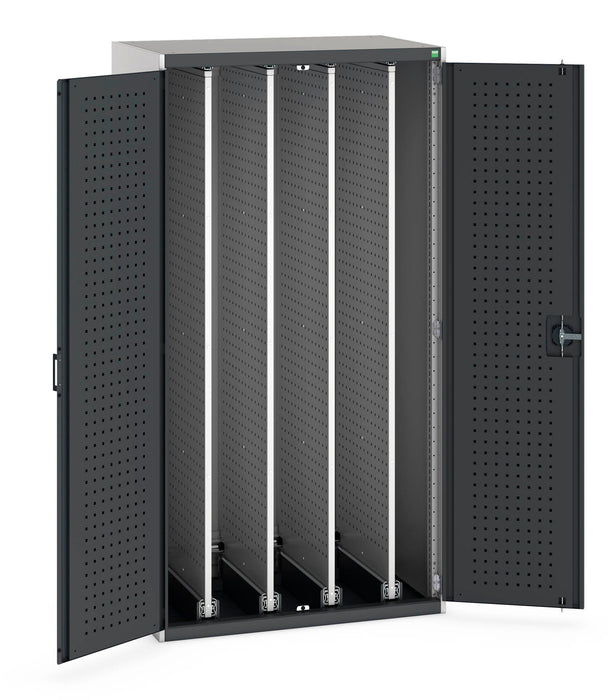 Bott Cubio Cupboard Perfo Doors, 4X Sliding Perfo Panels (WxDxH: 1050x650x2000mm) - Part No:40301011