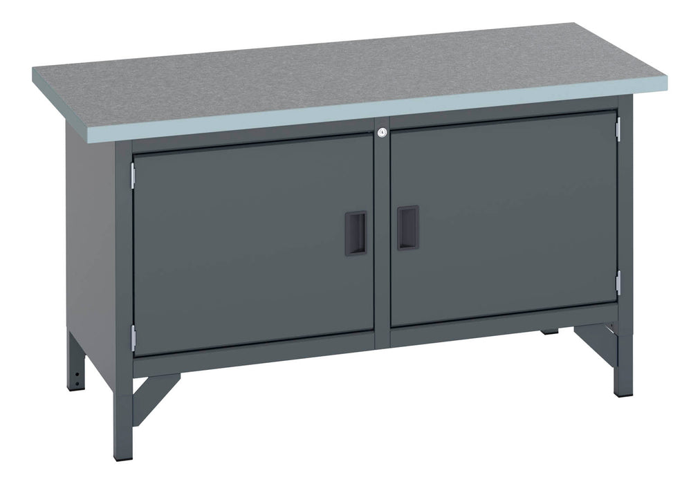 Bott Cubio Storage Bench (Lino) Full Cupboard / Full Cupboard (WxDxH: 1500x750x840mm) - Part No:41002024