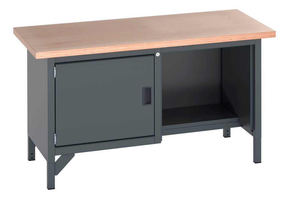 Bott Cubio Storage Bench (Mpx) Full Cupboard / Half Base Shelf (WxDxH: 1500x750x840mm) - Part No:41002034