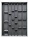 Cubio Trough Block Divider Kit 20 Compartment. For Cabinet - (WxDxH: 525x650x28mm) - Part No:43020019