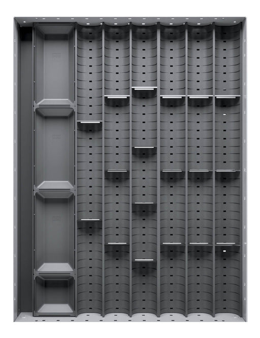 Cubio Trough Block Divider Kit 24 Compartment. For Cabinet - (WxDxH: 525x650x28mm) - Part No:43020021