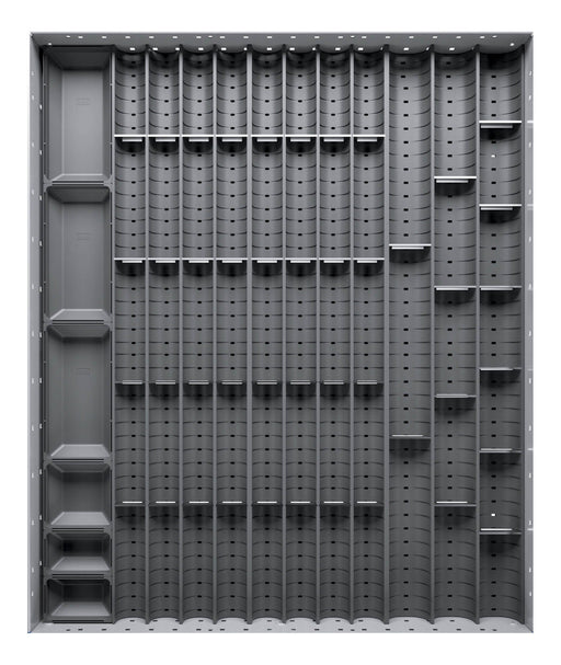 Cubio Trough Block Divider Kit 56 Compartment. For Cabinet - (WxDxH: 650x750x28mm) - Part No:43020039
