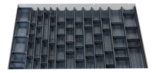 Cubio Trough Block Divider Kit 60 Compartment. For Cabinet - (WxDxH: 800x750x28mm) - Part No:43020040