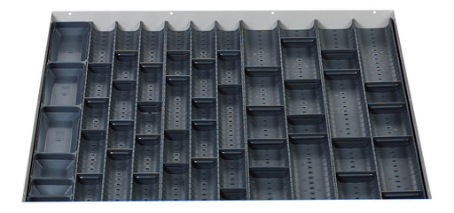 Cubio Trough Block Divider Kit 50 Compartment. For Cabinet - (WxDxH: 800x750x28mm) - Part No:43020041