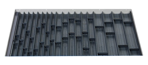 Cubio Trough Block Divider Kit 74 Compartment. For Cabinet - (WxDxH: 1050x750x28mm) - Part No:43020043