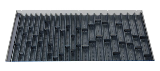 Cubio Trough Block Divider Kit 105 Compartment. For Cabinet - (WxDxH: 1050x750x28mm) - Part No:43020045