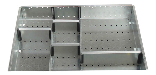 Cubio Adjustable Divider Kit 7 Compartment. For Cabinet - (WxDxH: 650x525x100mm) - Part No:43020718