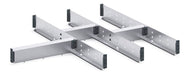 Cubio Adjustable Divider Kit 7 Compartment. For Cabinet - (WxDxH: 800x650x75mm) - Part No:43020729