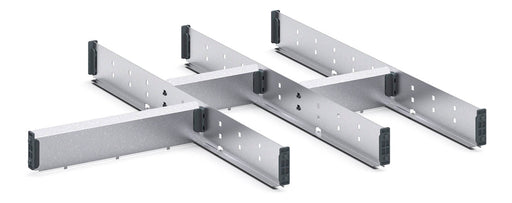 Cubio Adjustable Divider Kit 7 Compartment. For Cabinet - (WxDxH: 800x650x75mm) - Part No:43020729