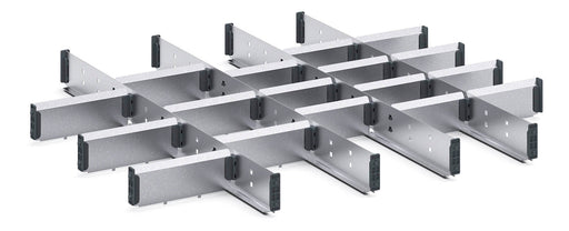 Cubio Adjustable Divider Kit 22 Compartment. For Cabinet - (WxDxH: 800x750x75mm) - Part No:43020732