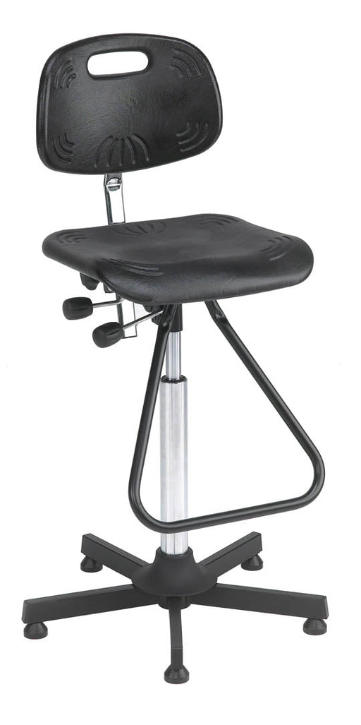 Industrial Chair Vinyl (Adjustable Height 630-890) (WxDxH: 500x350x1390mm) - Part No:88601007