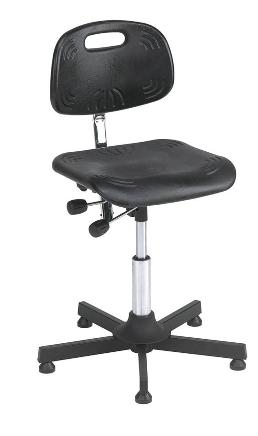 Industrial Chair Vinyl (Adjustable Height 460-590) (WxDxH: 500x500x1090mm) - Part No:88601008