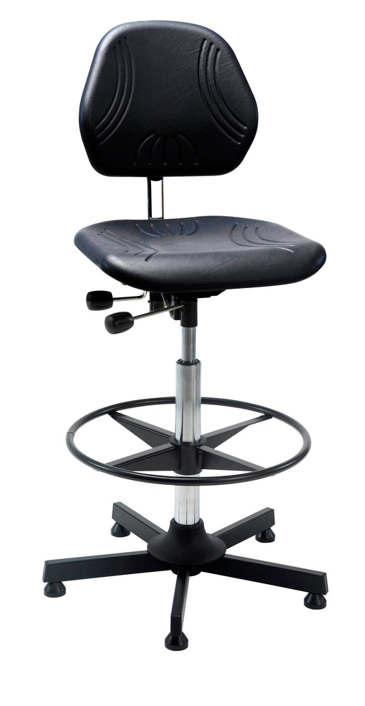 Industrial Chair Comfort Vinyl (Height 630-890) (WxDxH: 500x500x1490mm) - Part No:88601009