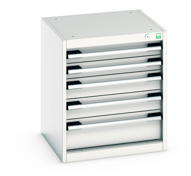 Bott Cubio Drawer Cabinet With 5 Drawers (WxDxH: 525x525x600mm) - Part No:40010015