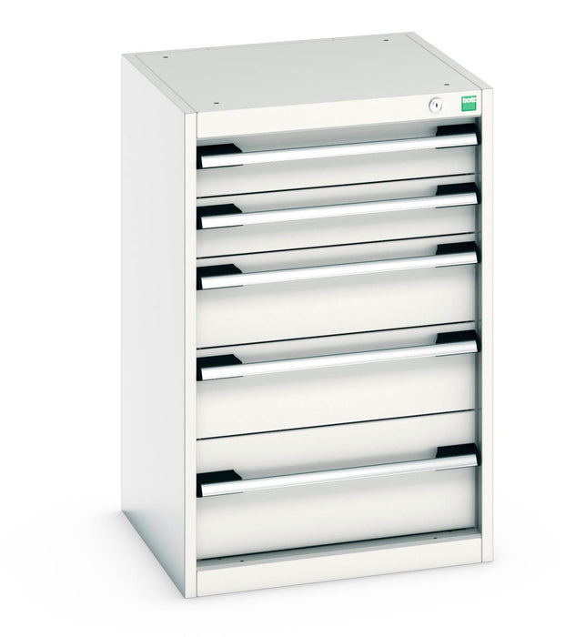 Bott Cubio Drawer Cabinet With 5 Drawers (WxDxH: 525x525x800mm) - Part No:40010027