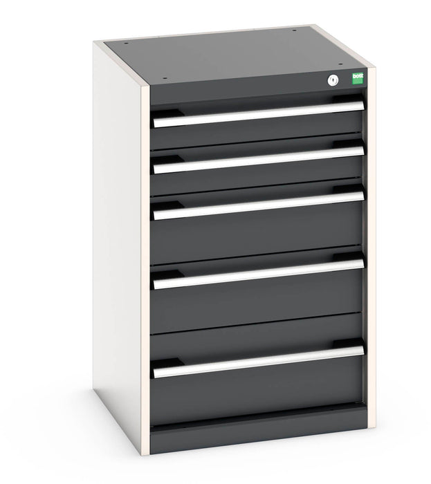 Bott Cubio Drawer Cabinet With 5 Drawers (WxDxH: 525x525x800mm) - Part No:40010027