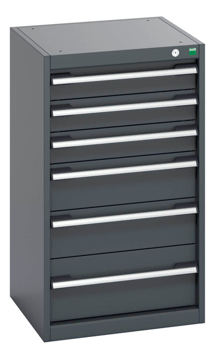 Bott Cubio Drawer Cabinet With 6 Drawers (WxDxH: 525x525x900mm) - Part No:40010039