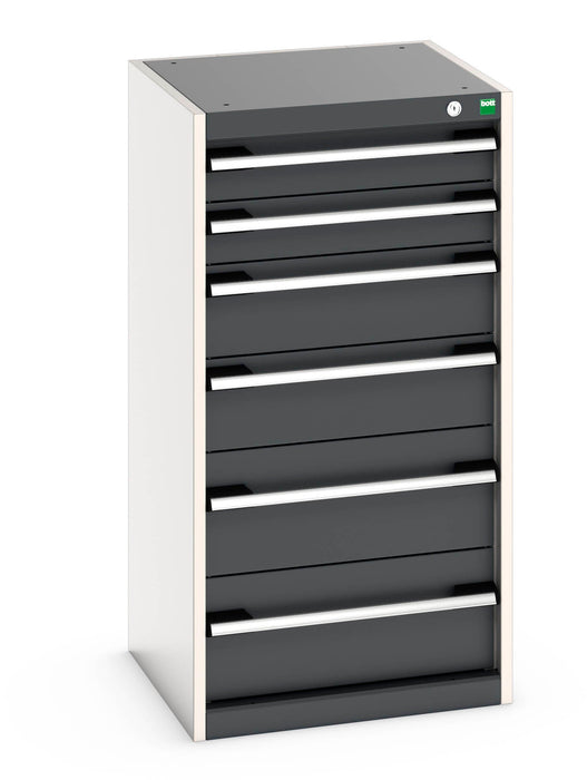 Bott Cubio Drawer Cabinet With 6 Drawers (WxDxH: 525x525x1000mm) - Part No:40010047