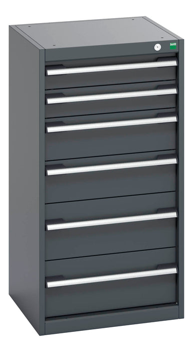 Bott Cubio Drawer Cabinet With 6 Drawers (WxDxH: 525x525x1000mm) - Part No:40010047