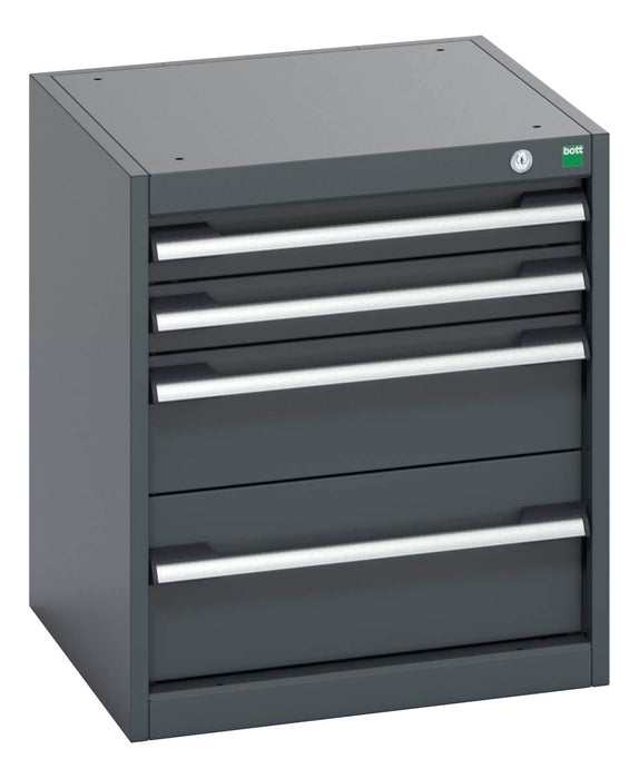 Bott Cubio Drawer Cabinet With 4 Drawers (WxDxH: 525x525x600mm) - Part No:40010112