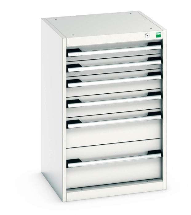 Bott Cubio Drawer Cabinet With 6 Drawers (WxDxH: 525x525x800mm) - Part No:40010117