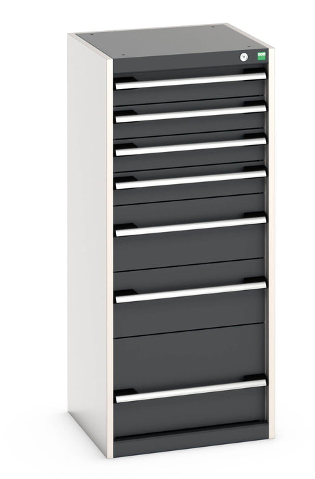 Bott Cubio Drawer Cabinet With 7 Drawers (WxDxH: 525x525x1200mm) - Part No:40010119