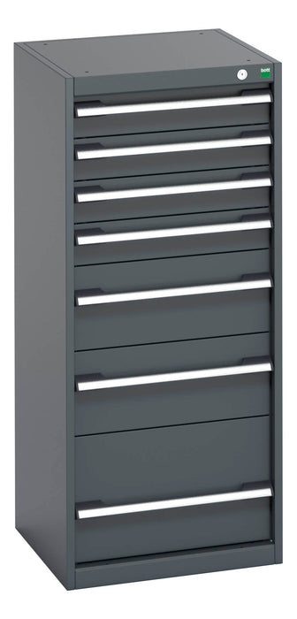 Bott Cubio Drawer Cabinet With 7 Drawers (WxDxH: 525x525x1200mm) - Part No:40010119