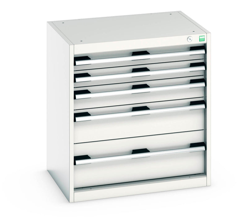 Bott Cubio Drawer Cabinet With 5 Drawers (WxDxH: 650x525x700mm) - Part No:40011042