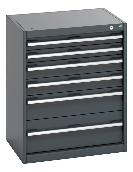 Bott Cubio Drawer Cabinet With 6 Drawers (WxDxH: 650x525x800mm) - Part No:40011047