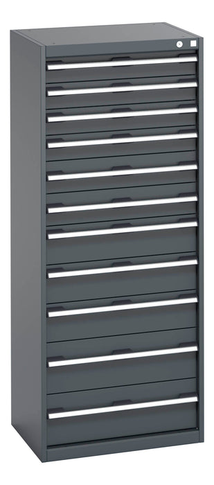 Bott Cubio Drawer Cabinet With 11 Drawers (WxDxH: 650x525x1600mm) - Part No:40011067